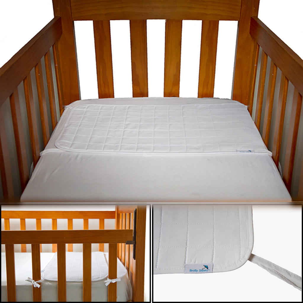 Brolly Sheets Protector Cot Pad with Ties RTrevi Retail Concepts