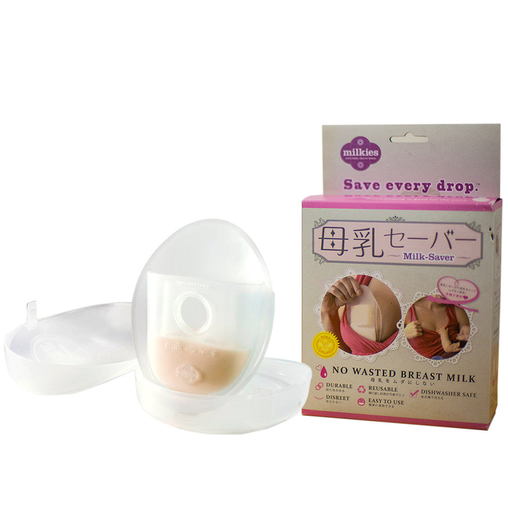 Milkies Milk Saver – Breast Milk Collector Storage (BPA-Free)