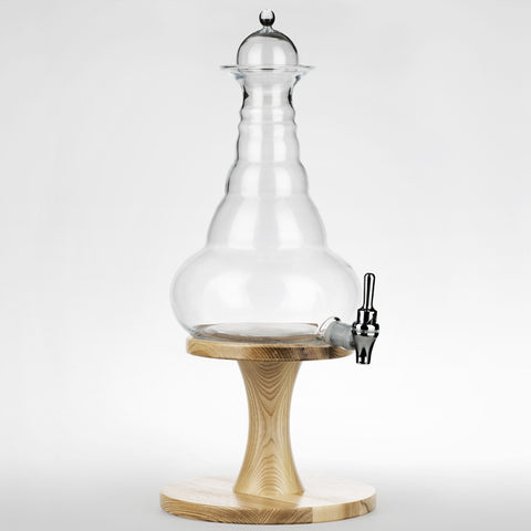 Beauty Platinum Carafe with Base Ashwood