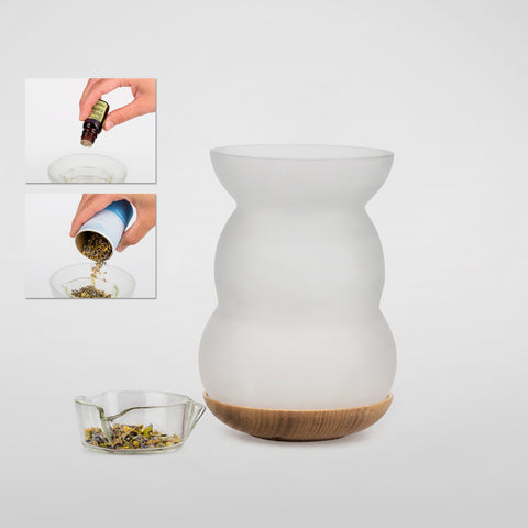 Incense Burner & Aroma Oil Diffuser Lucerna