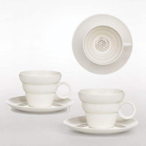 Teacup with Saucer Shinno 2 Sets