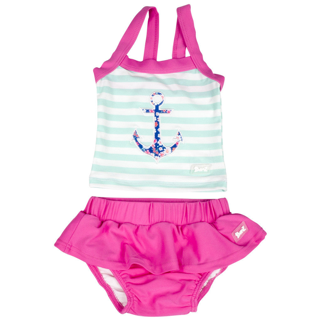 BANZ Girls Two-Piece Tank Swimsuit Set – R-Trevi Retail Concepts